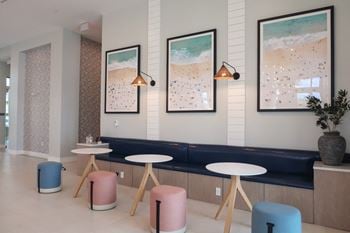 Resident social lounge